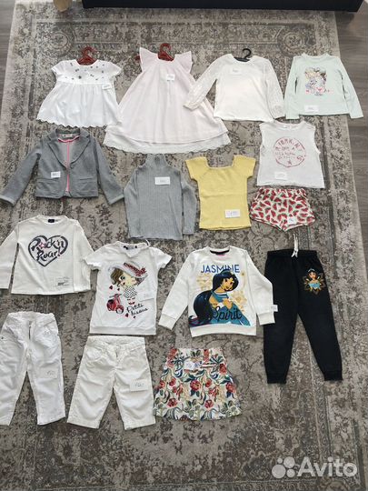 Вещи для девочки 110-116