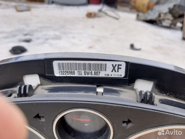 Щиток приборов Opel astra h Астра