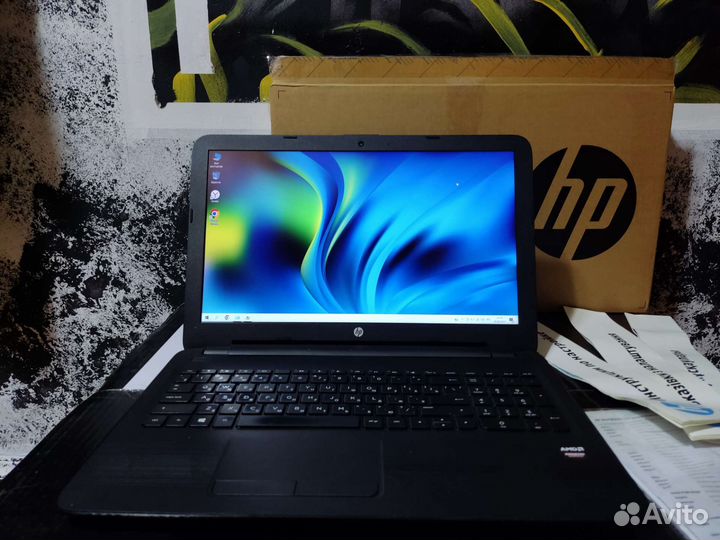 Ноутбук HP полный комплект