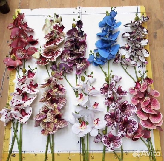 Цветы силиконовые