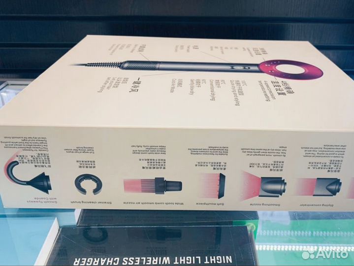 Фен dyson supersonic hd08 7насадок