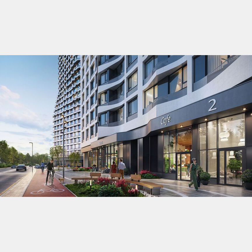 1-к. квартира, 58,3 м², 14/25 эт.