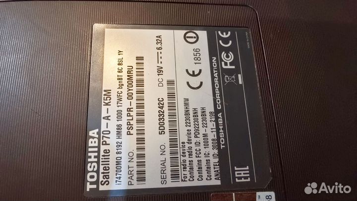 Ноутбук Toshiba Satellite