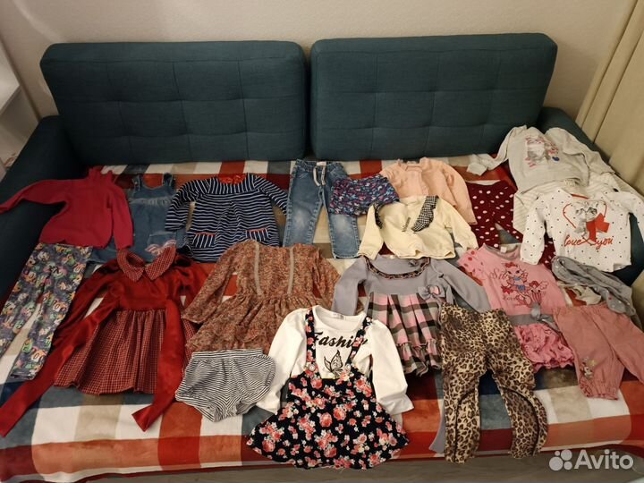 Одежда на девочку пакетом 98-104