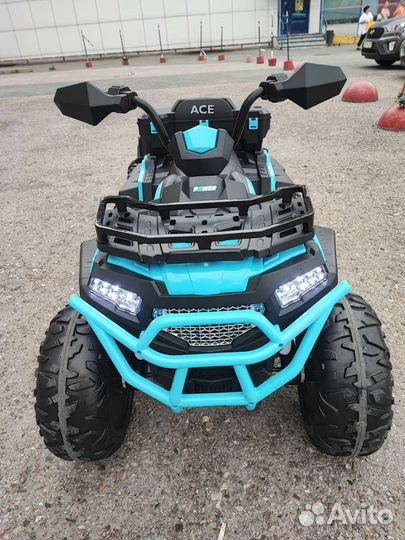 Квадроцикл с прицепом