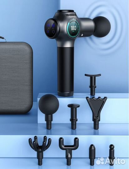 Перкуссионный массажер Konka (массажный пистолет)