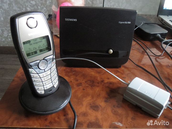 Телефон с базой Siemens Gigaset SL150