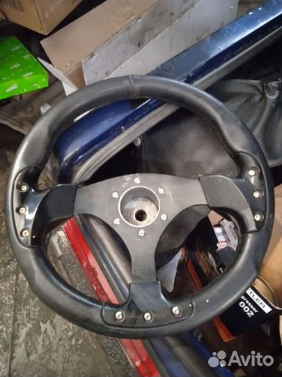 Спортивный руль на ваз
