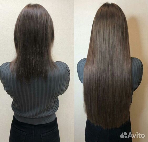 Горячее наращивание волос