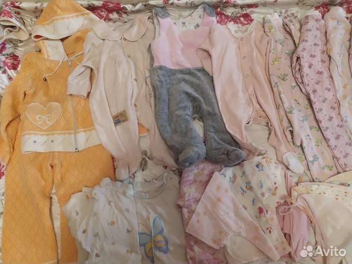 Вещи пакетом на девочку 68 - 98