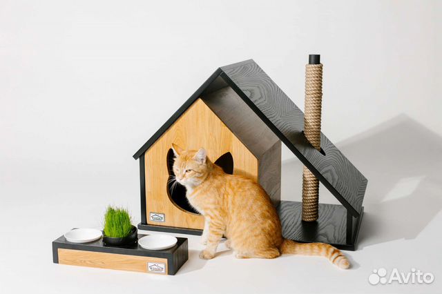 Домик для кошки Bonnie, Woolen