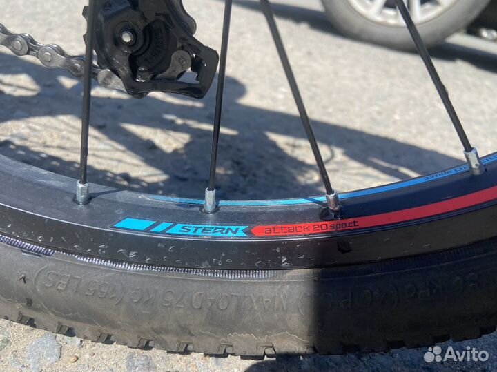 Велосипед stern attack 20 sport 18 скоростей