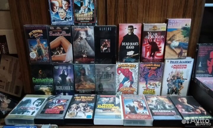 Видеокассеты (Cassette VHS Vintage 80s-90s )