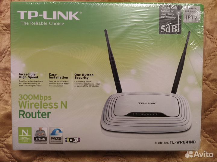 Wi-Fi роутер TP-Link TL-WR841ND