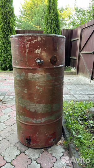 Бочка металлическая 800 литров