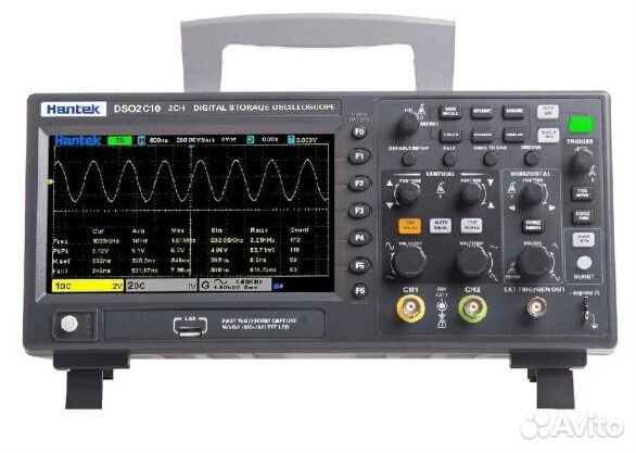 Осциллограф Hantek DSO2C10 (2 канала 100 мгц)