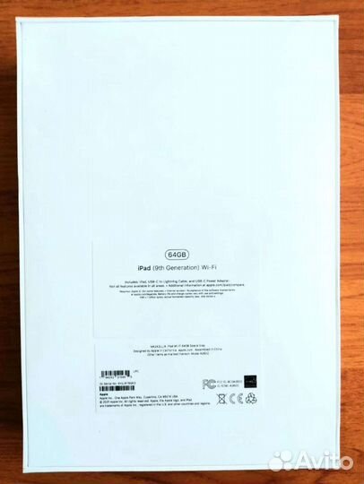 iPad 9th 10.2 2021, 64 Гб, wifi, новый