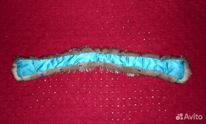 Натуральный мех опушка для капюшона