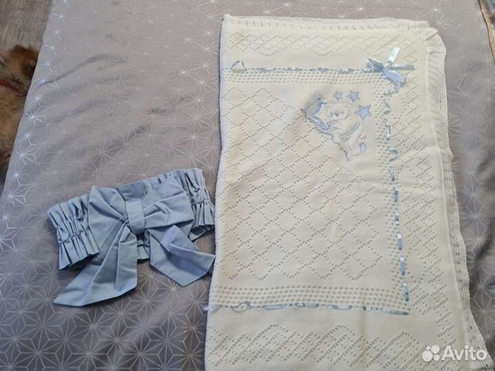 Плед одеяло на выписку