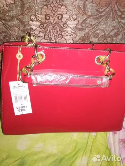 Сумка michael kors оригинал красная