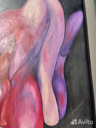 Картина маслом «Чувственность 2.0». Тело ню