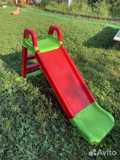 Детская горка пластиковая бу