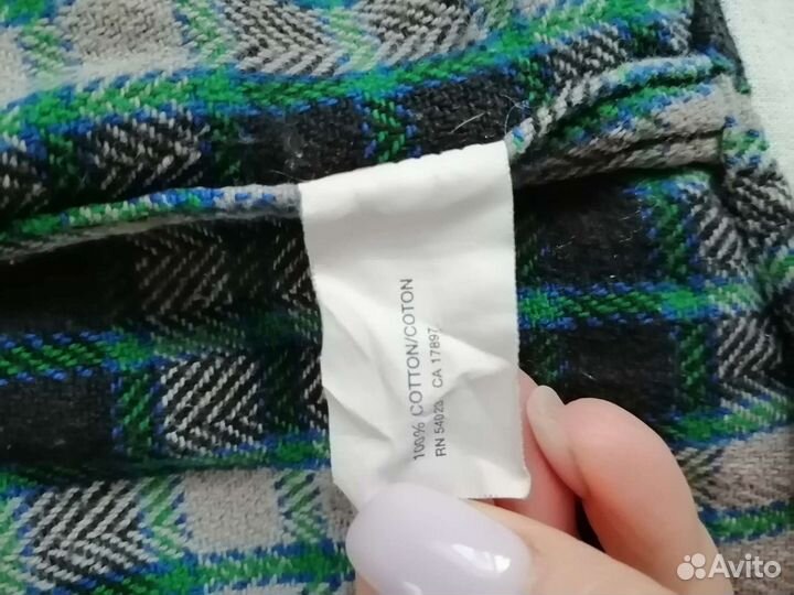 Тёплая рубашка для мальчика