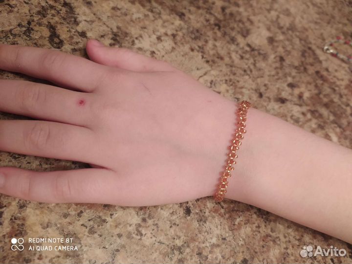 Браслеты кольца Ажерели из бисера