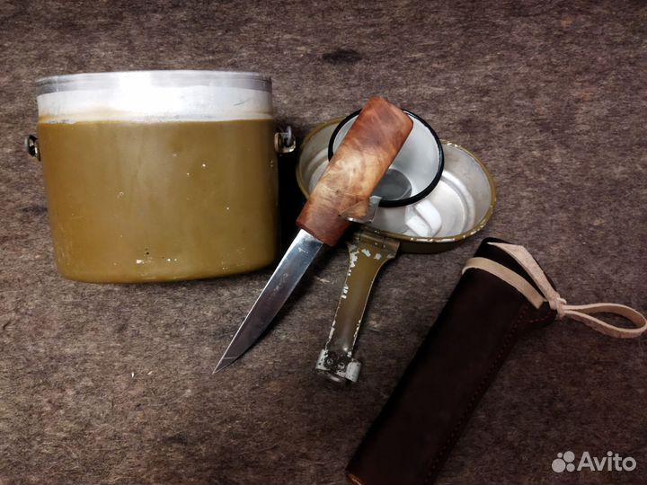 Котелок, кружка, ложка