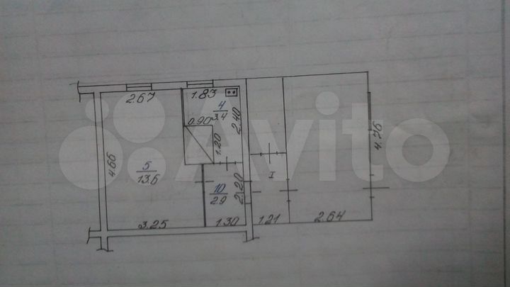 1-к. квартира, 24 м², 1/1 эт.