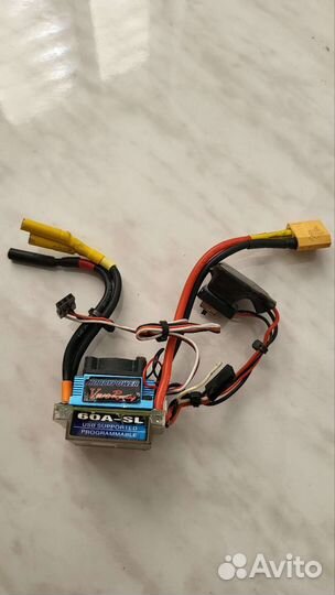 Rc регулятор скорости 60A-sl, 2-3s lipo