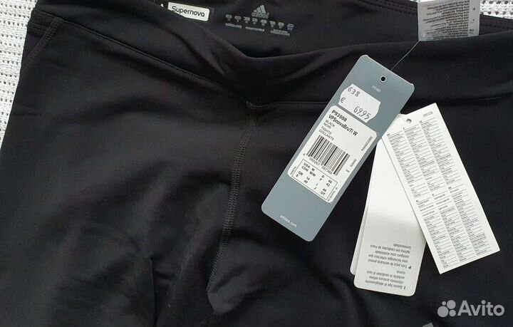 Женские леггинсы тайтсы Adidas climawarm