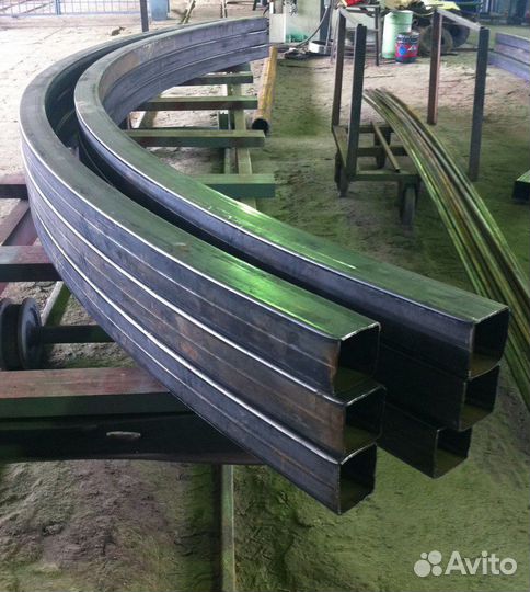 Труба гнутая для навесов 40х60х3 арт-ут-09-2501-85