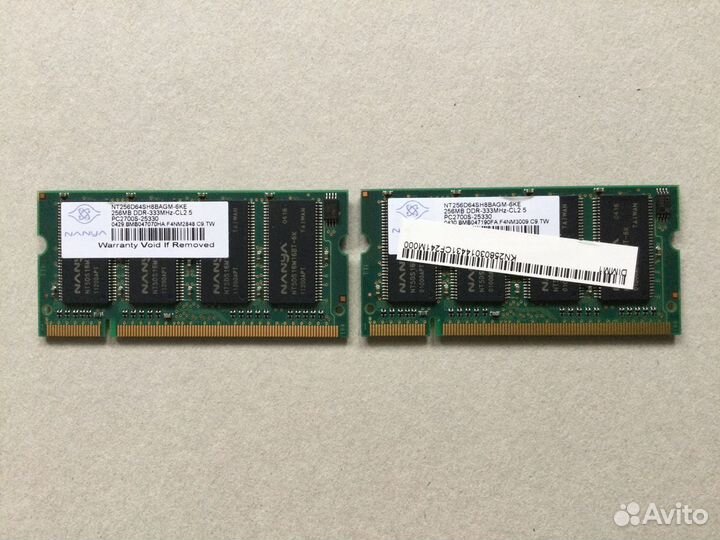 Оперативная память для ноутбука