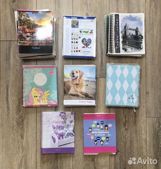 Тетради пакетом 84 шт