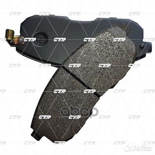 Колодки тормозные перед. с инд.износа nissan JU