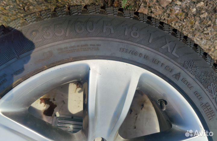 Комплект Gislaved Nord Frost 200 235/60 R18 на Mop