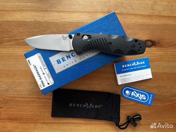 Нож Benchmade 585 Osborne Mini Barrage Оригинал