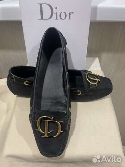 Мокасины Dior оригинал 37