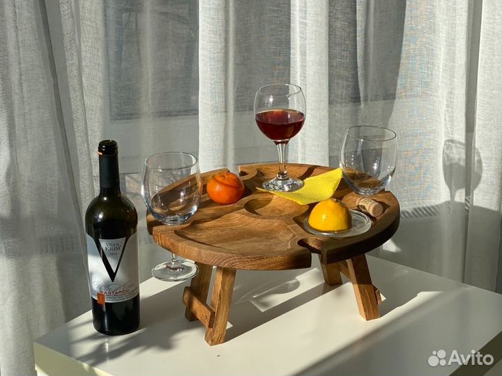 Менажница деревянная для пикника