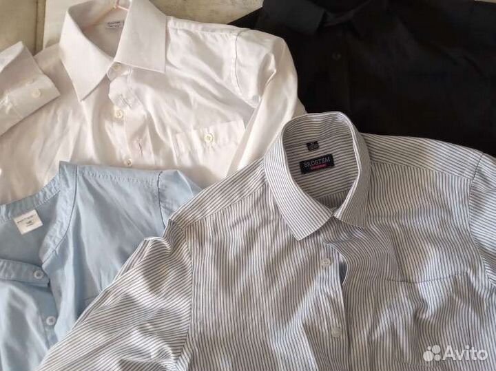 Рубашки на мальчика 134 140 146