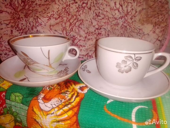 Чайные пары Вербилки, Дулево 50-60 годы