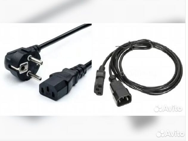 Сетевой силовой кабель 220v и удлинитель