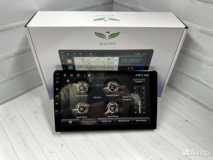 Магнитола андроид GrayBird Митсубиси Аутленде 4/64