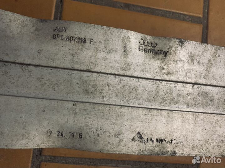 Усилитель переднего бампера Audi A3 8P