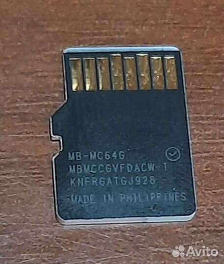 Оригинальная карта памяти micro sd 64gb Samsung