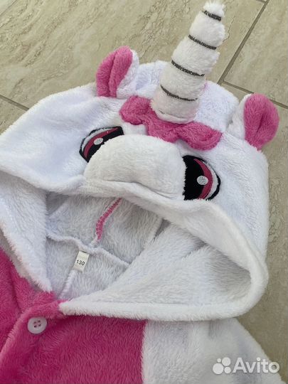 Кигуруми единорог, 128-134