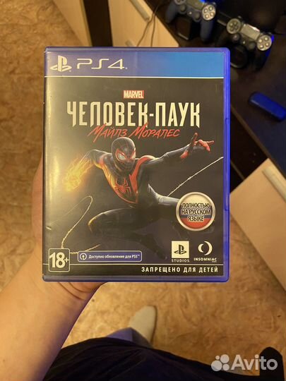Человек паук Майлз Моралес ps4