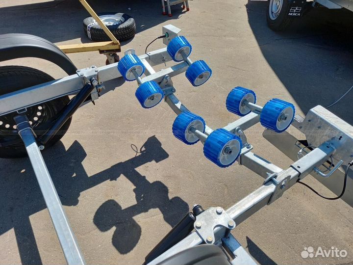 Прицеп для лодки мзса 81771C исп.103 (ролики)