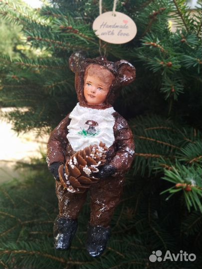 Ватные игрушки на ëлку